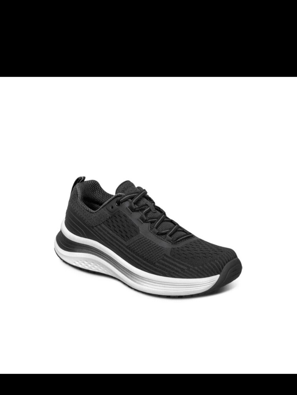 Orthofeet Relay - Women's Running Shoe - Black 87001